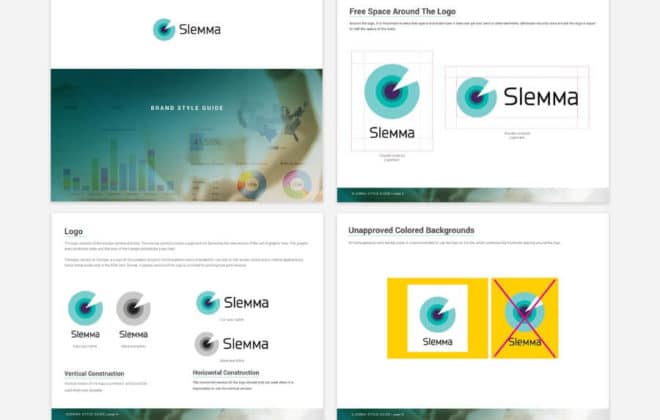 Slemma Branding by Stellen Design Branding Agency in Los Angeles CA