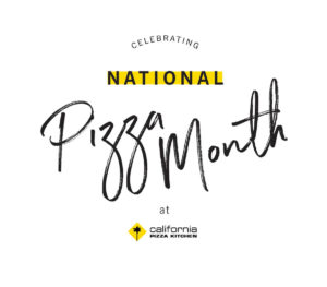 National Pizza Month Creative for CPK by Stellen Design
