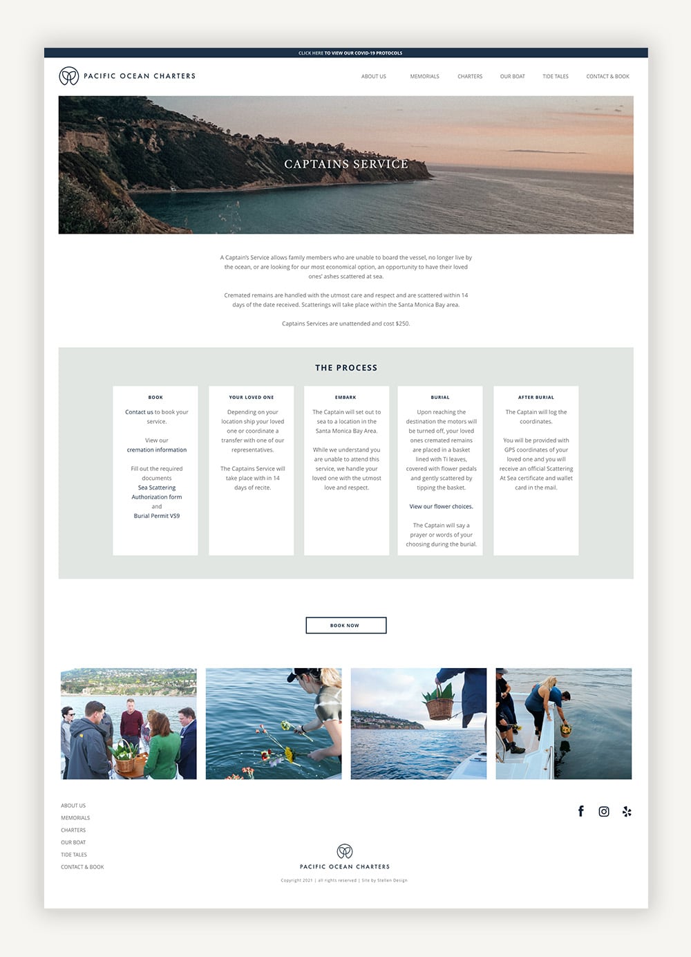 Pacific Ocean Charters Service Page