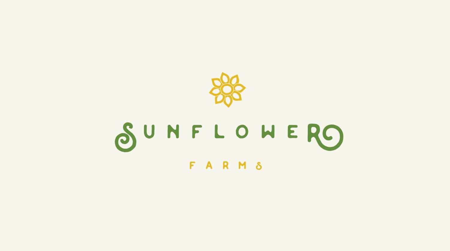 Sunflower Farms Logo by Jordis Small of Stellen Design - brand update