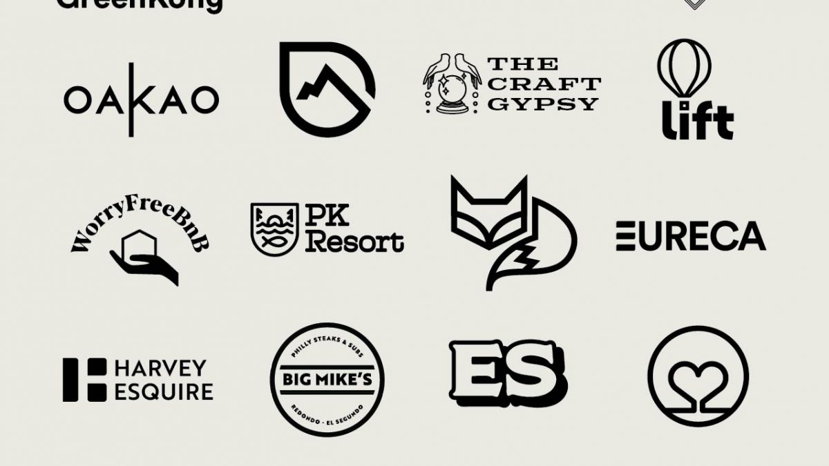 Logo Designs by Stellen Design Graphic Design and Branding Studio in Los Angeles California specializing in boutique branding