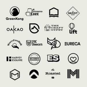 Logo Designs by Stellen Design Graphic Design and Branding Studio in Los Angeles California specializing in boutique branding