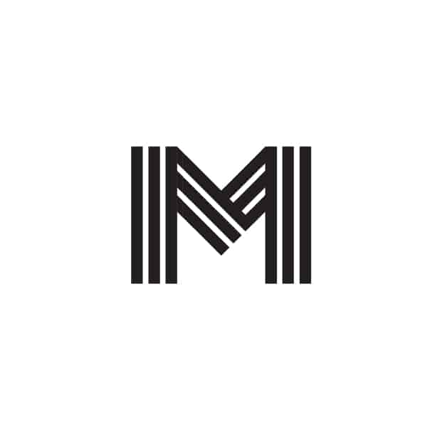 M Monogram Logo By Stellen Design Graphic Design In Los Angeles