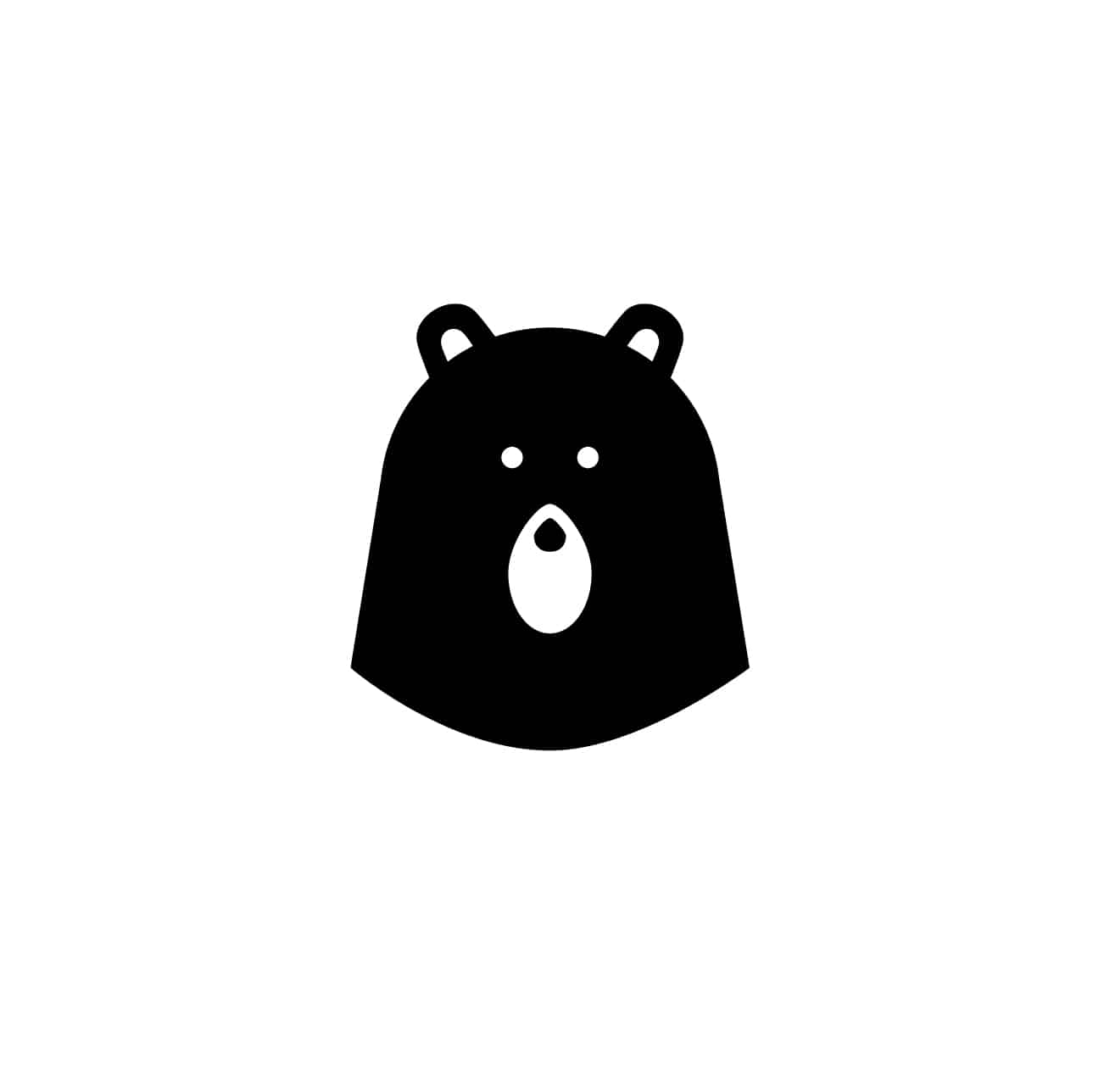 The Hot Bear Logo Designed of a Bear by Stellen Design Branding and Logo Design in Los Angeles CA