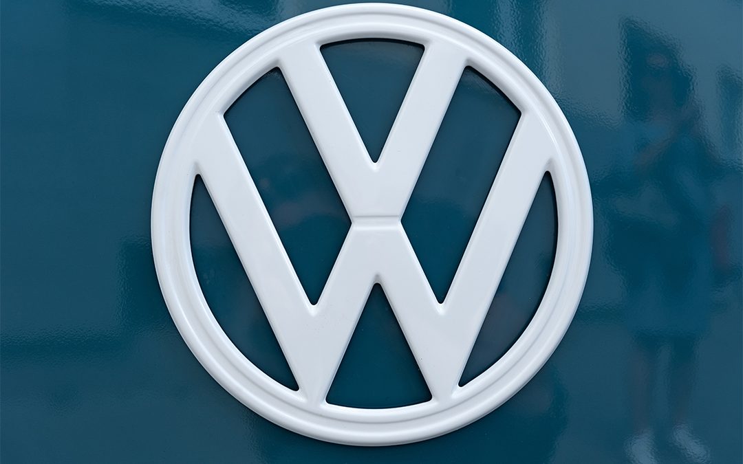 VW logo referenced as a quality logo on top 3 qualities for a logo on blog by Stellen Design Graphic Design and Branding Agency in Los Angeles