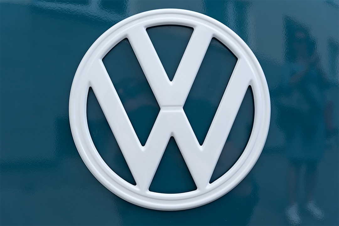 VW logo referenced as a quality logo on top 3 qualities for a logo on blog by Stellen Design Graphic Design and Branding Agency in Los Angeles