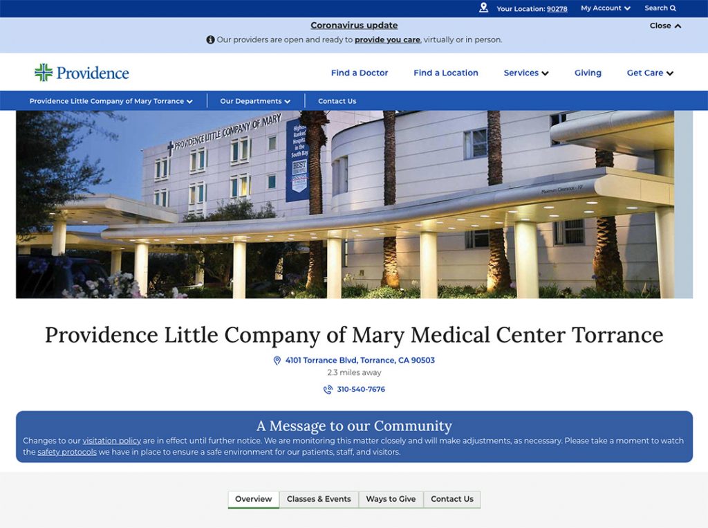 Providence Little Company of Mary Hospital Branding on What Brand Consistency is so Important By Stellen Design Branding Agency Los Angeles