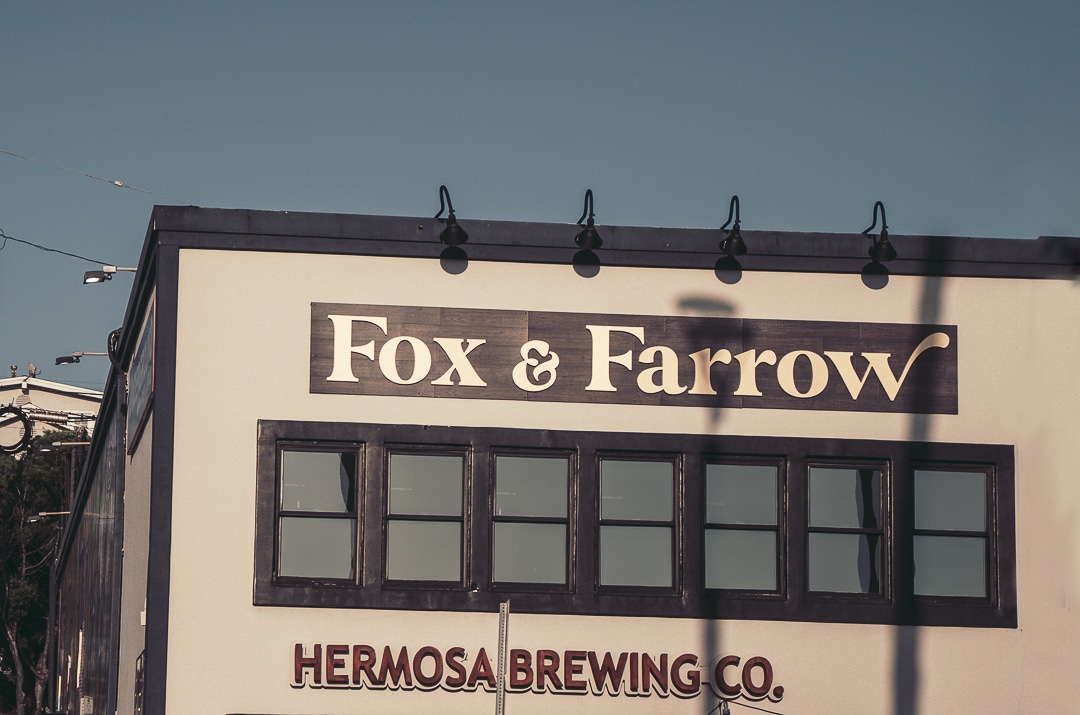 Fox and Farrow Restaurant Branding and Logo Design By Stellen Design Branding Agency in Los Angeles Ca