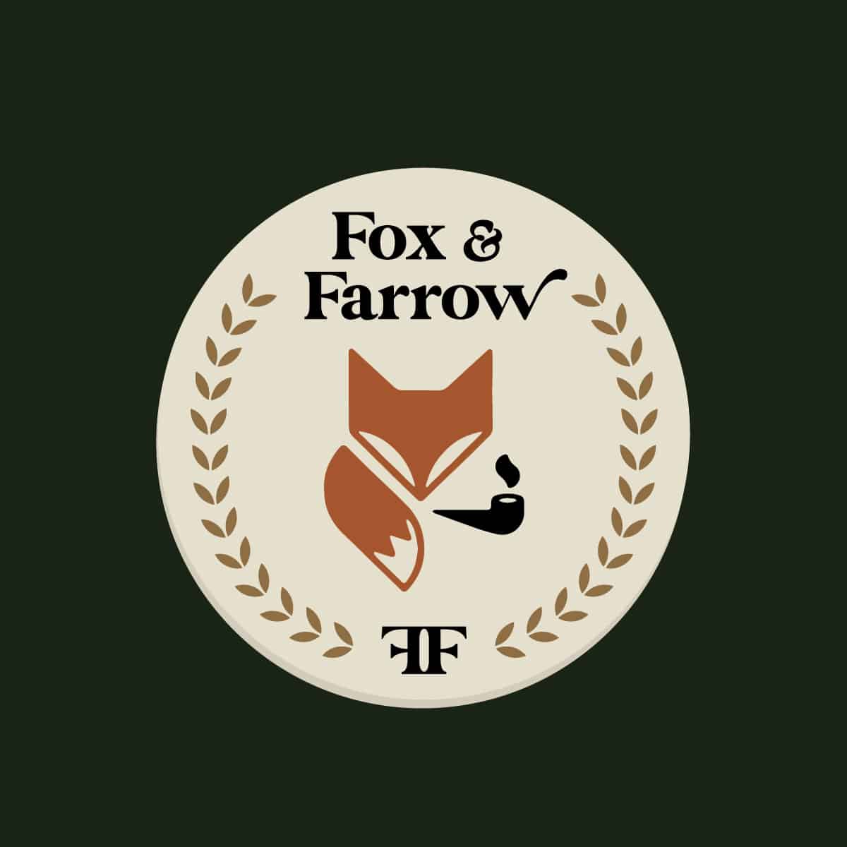 Fox and Farrow Restaurant Branding and Logo Design By Stellen Design Branding Agency in Los Angeles Ca