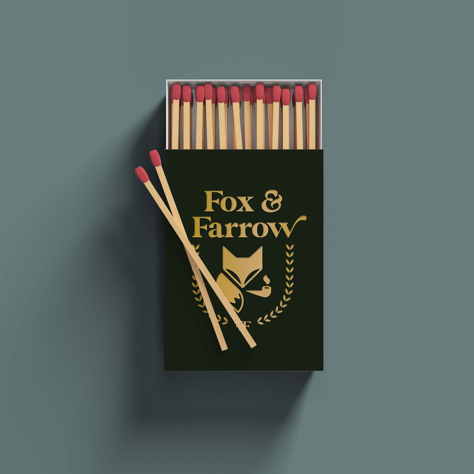 Fox and Farrow Restaurant Branding and Logo Design By Stellen Design Branding Agency in Los Angeles Ca