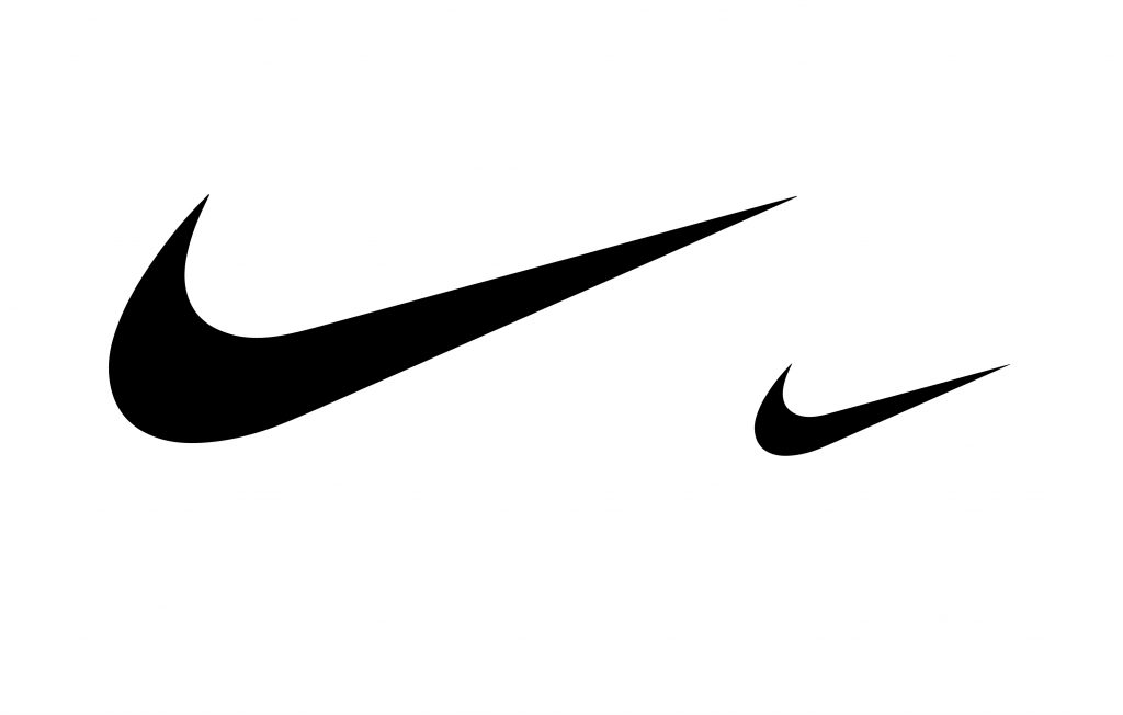 Nike Logo Being Used to show scale on Logo Designs that Scale an article by Stellen Design branding agency in Los Angeles CA