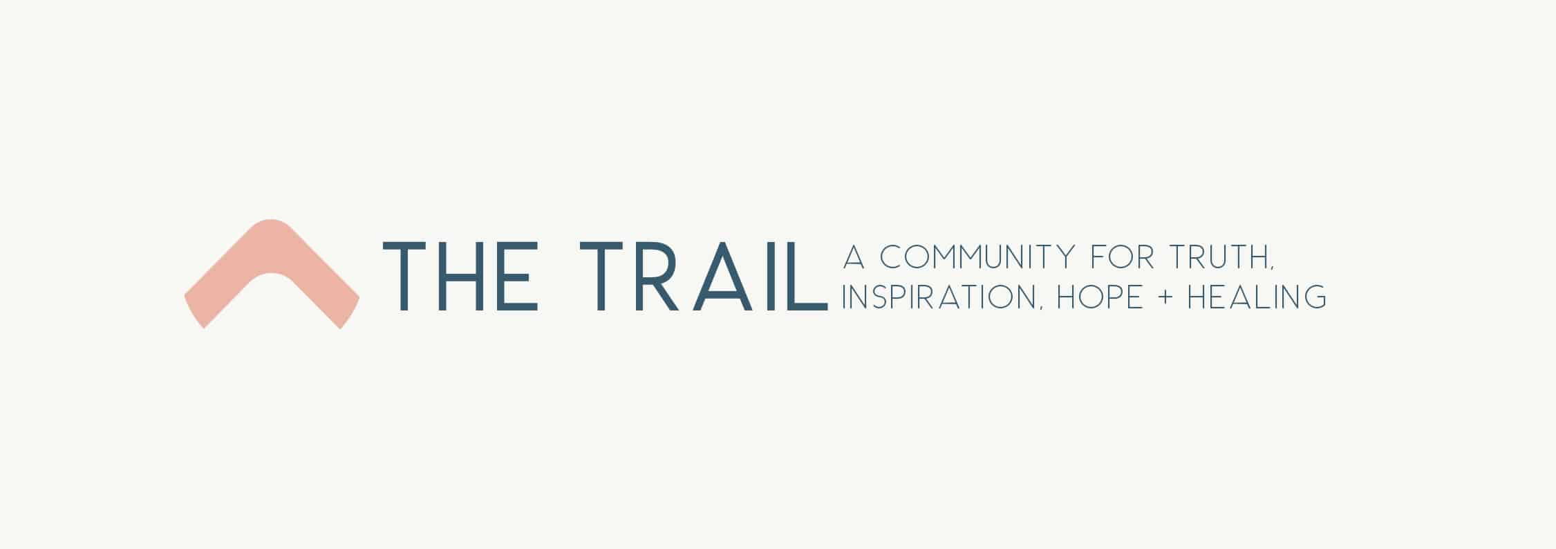 The Trail Logo Design Layout for Sara Schulting Kranz of a mountain and type by Stellen Design graphic Design and Branding Agency in Los Angeles California Specializing in Logo Design