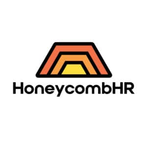 HoneycombHR logo design by Stellen Design Branding Agency in Los Angeles Specializing in clean logo design