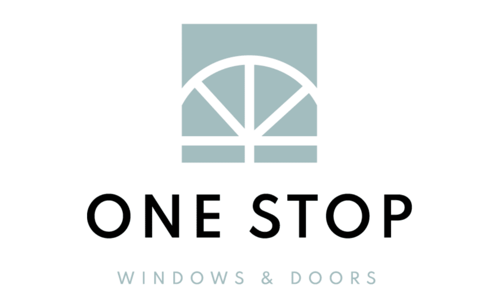 One Stop Doors and Windows logo design by Stellen Design Logo Design Agency in Los Angeles