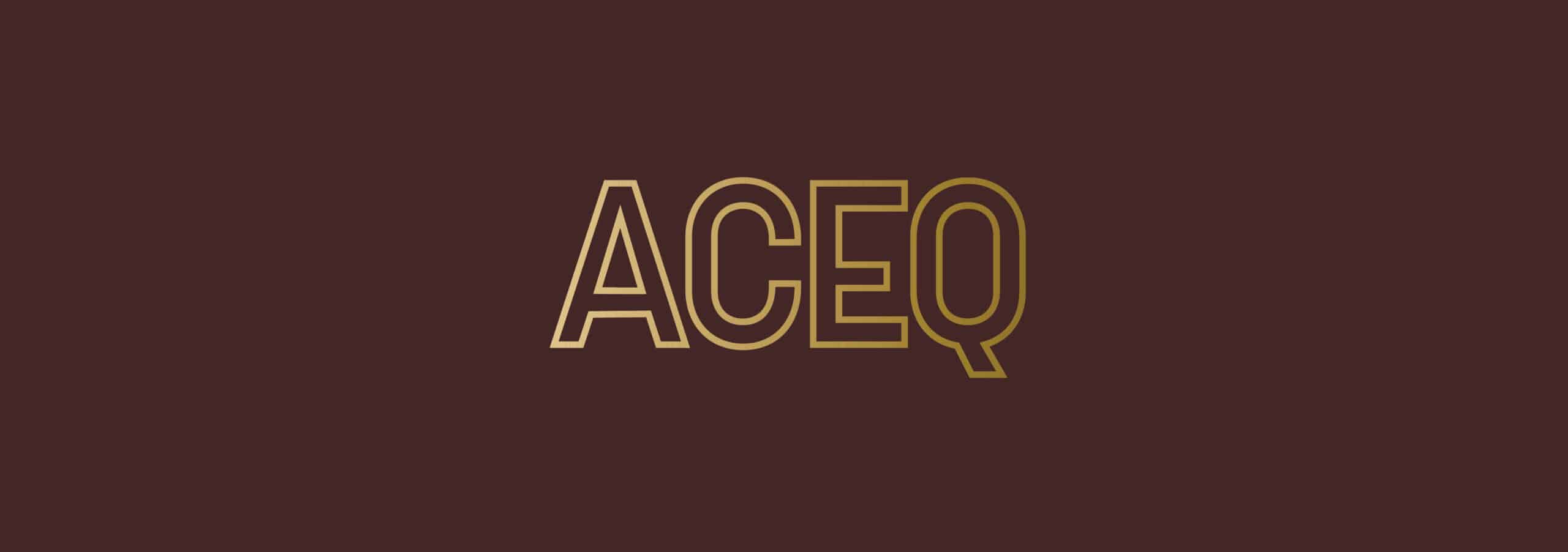 ACEQ Restaurant in Taos New Mexico Logo Design By Stellen Design Branding and Logo Design Agency in Los Angeles CA