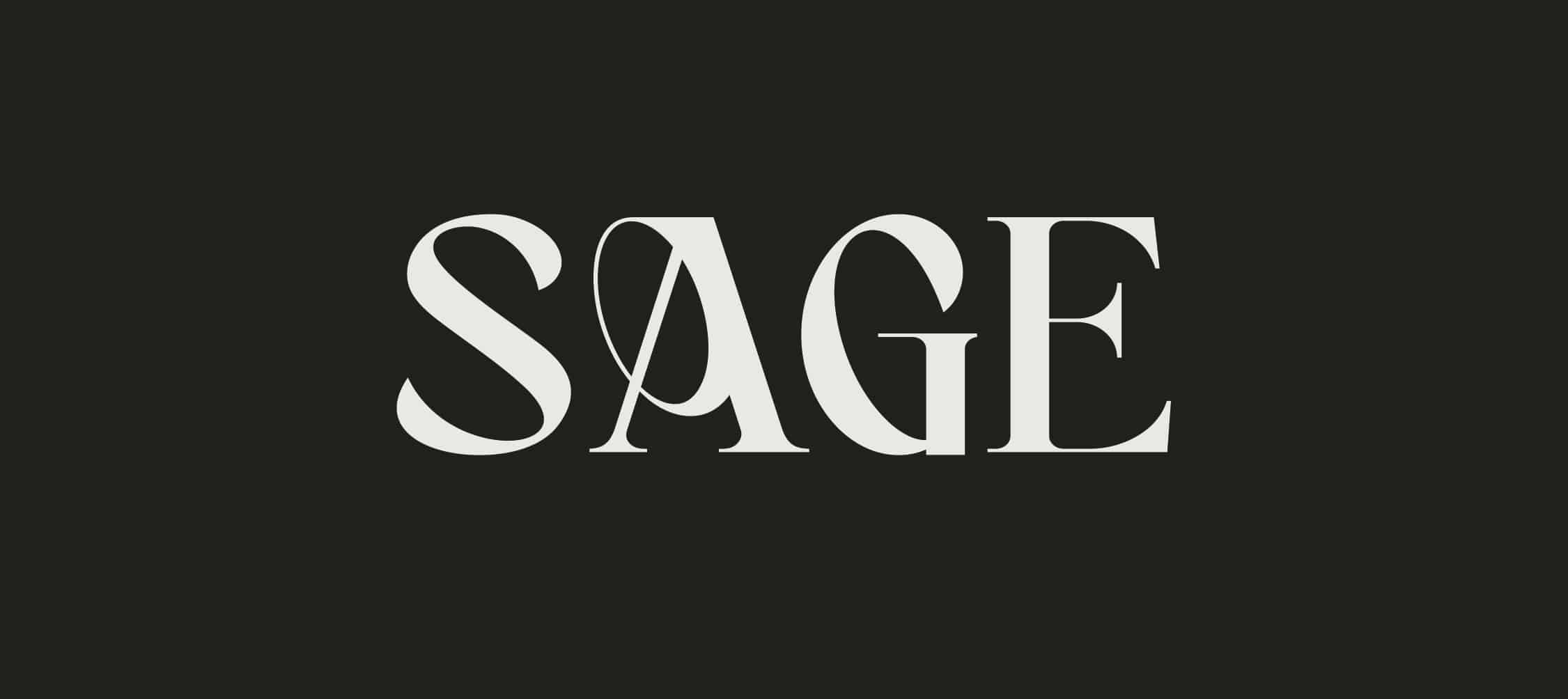 Sage Gracie Logo Design By Stellen Design Branding Agency in Los Angeles California