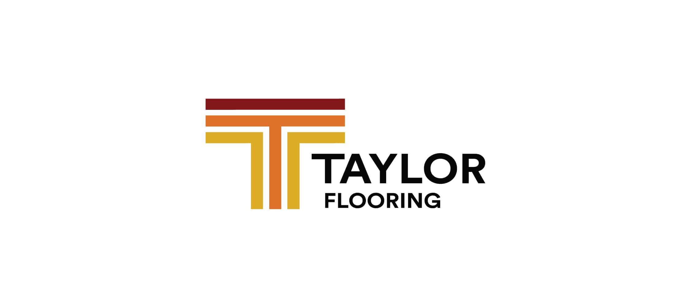 Taylor Flooring Logo Design By Stellen Design Branding Agency in Los Angeles California
