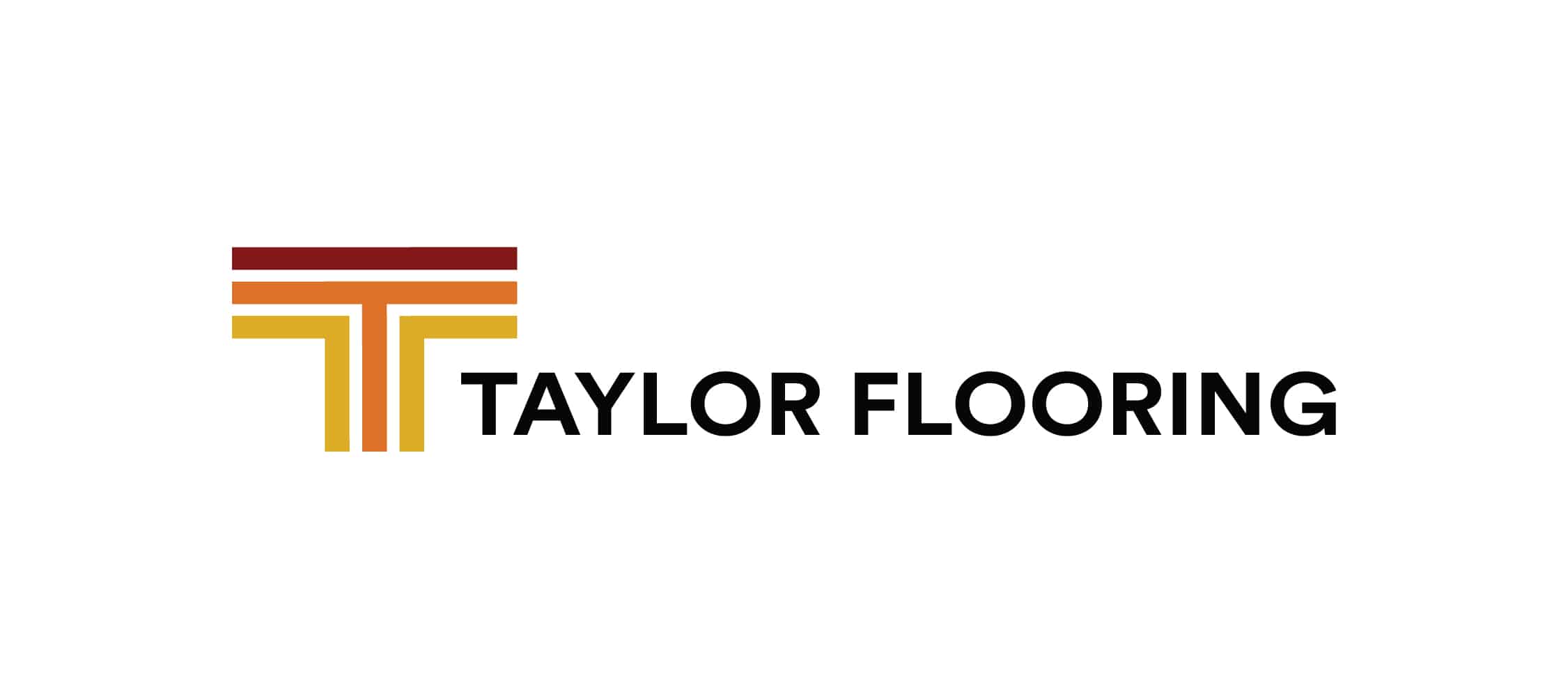 Taylor Flooring Logo Design By Stellen Design Branding Agency in Los Angeles California