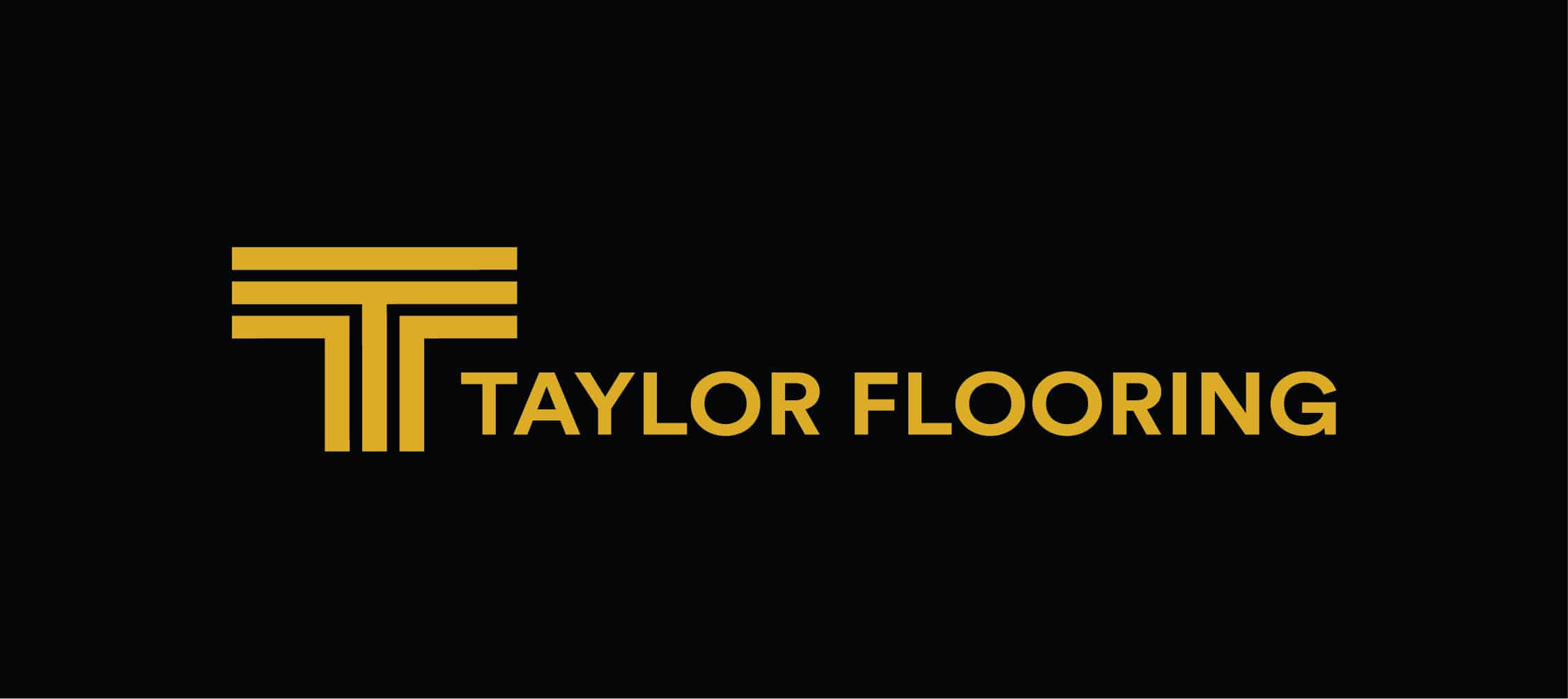 Taylor Flooring Logo Design By Stellen Design Branding Agency in Los Angeles California