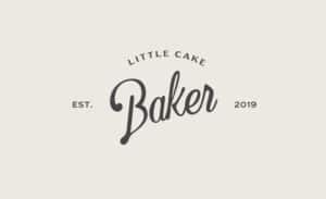 Logo Designs for Little Cake Baker Brittany Lomardi by Stellen Design Branding Agency in Los Angeles California