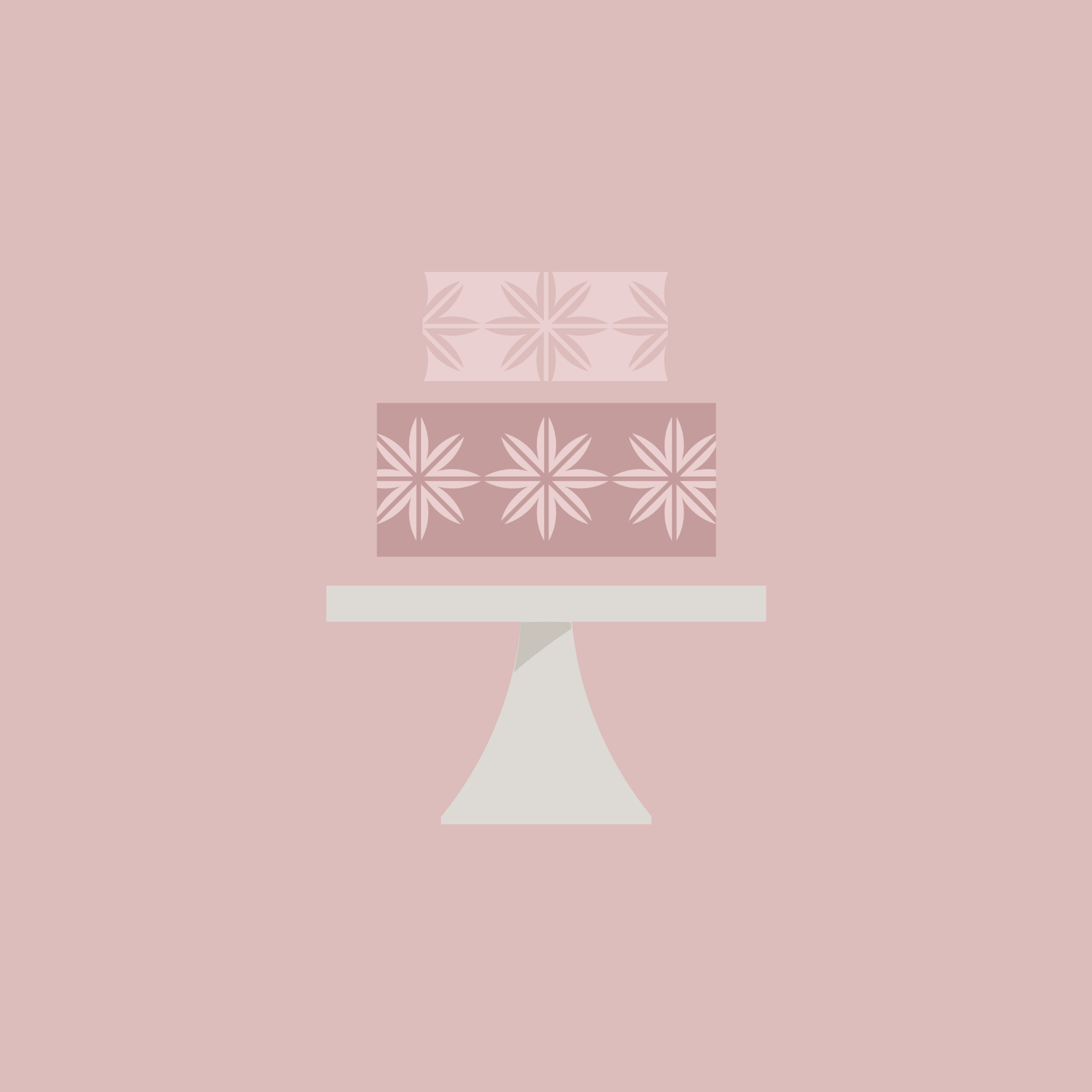 Cake Icon for Little Cake Baker by Stellen Design branding agency in Los Angles CA