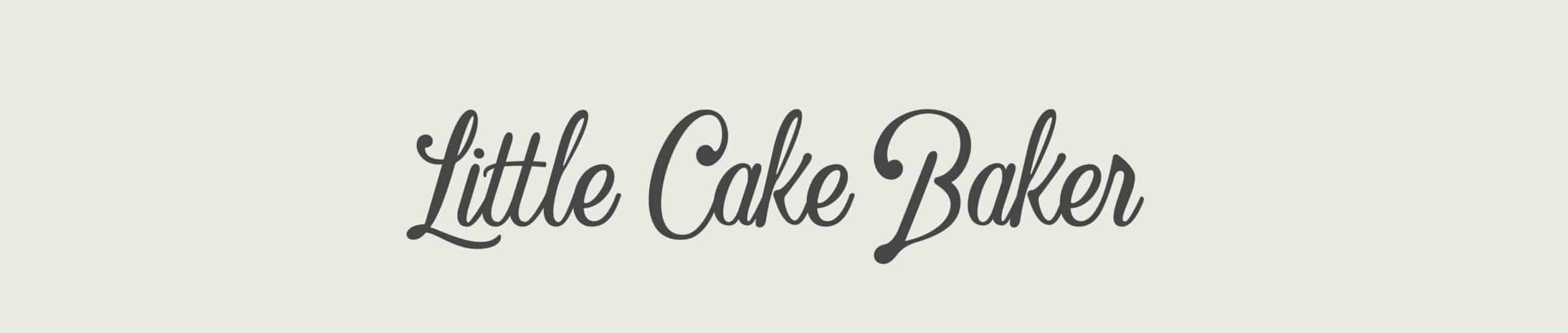 Logo Designs for Little Cake Baker Brittany Lomardi by Stellen Design Branding Agency in Los Angeles California