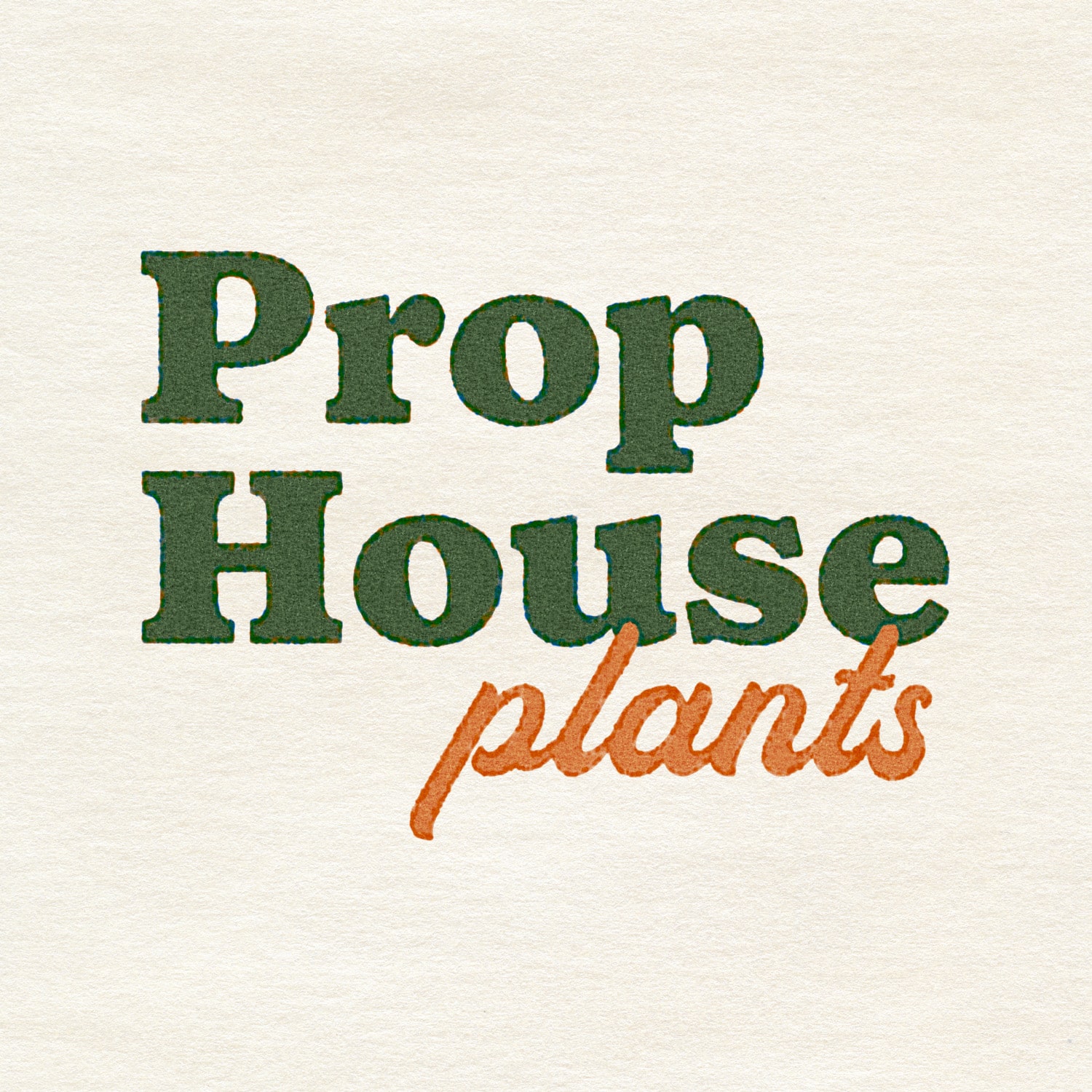 Prop House Plants Logo Design by Stellen Design Branding Agency in Los Angeles CA