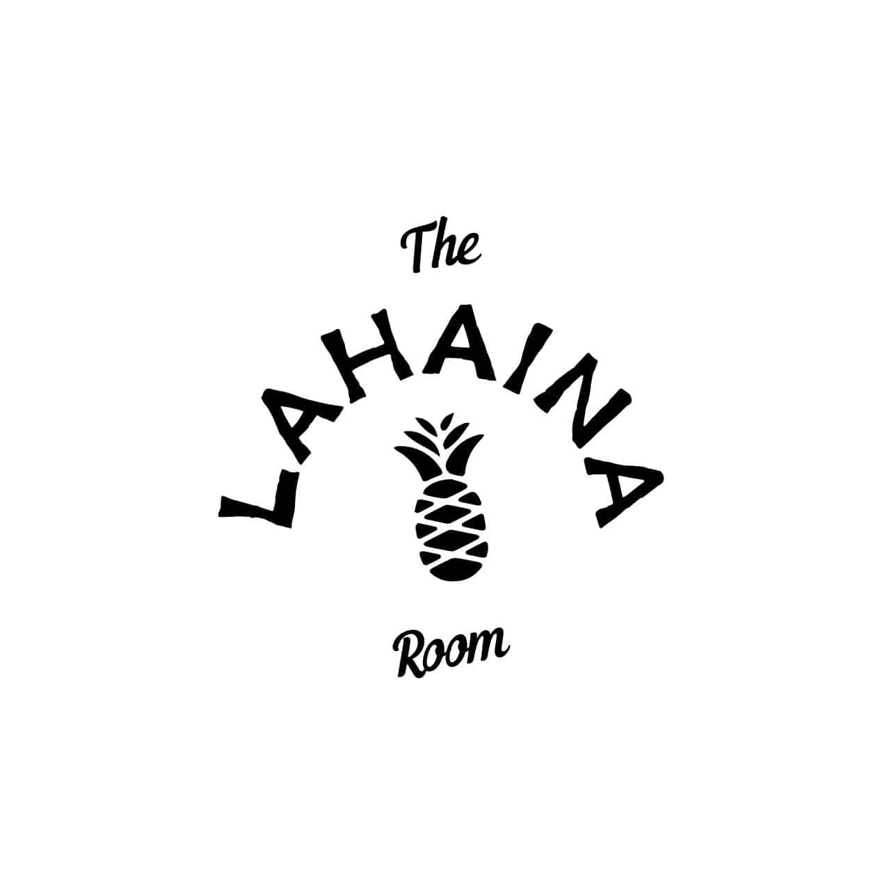 Pineapple Logo The Lahaina Room Tiki Bar Branding by Stellen Design logo design and branding agency in Los Angeles California