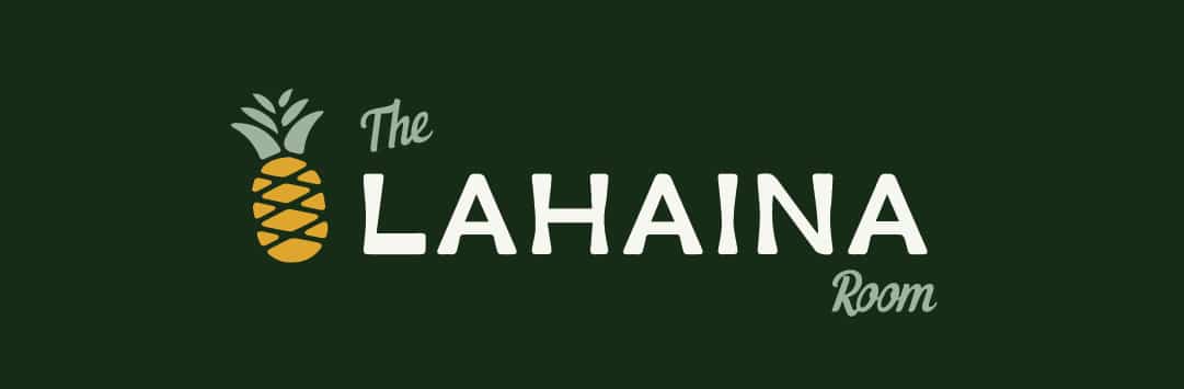 Pine Apple Logo The Lahaina Room Tiki Bar Branding by Stellen Design logo design and branding agency in Los Angeles California