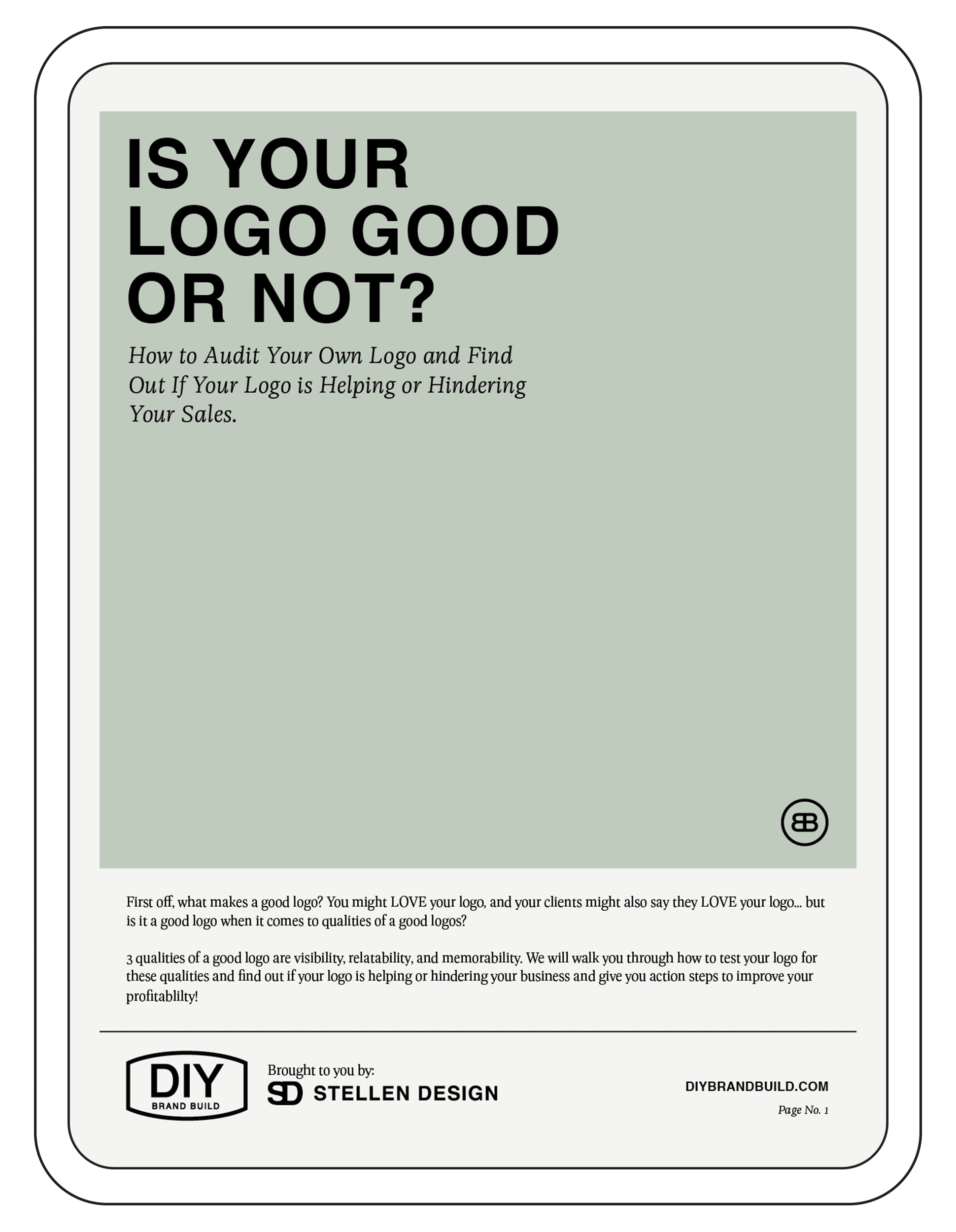Is your logo good?
