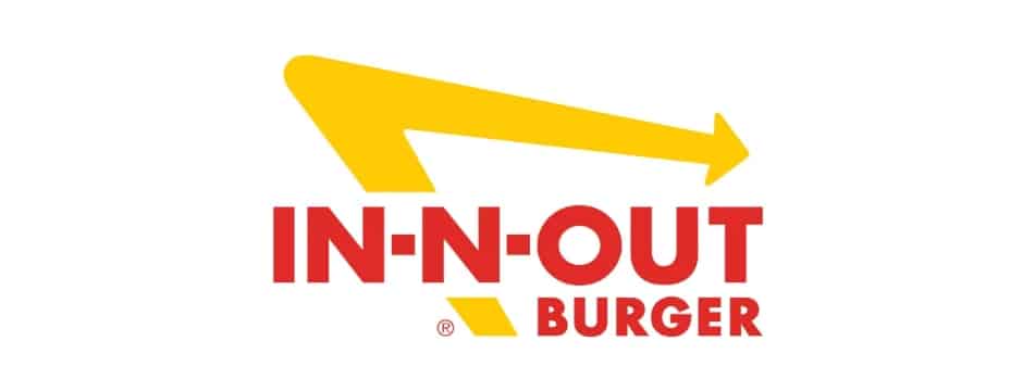 In-N-Out logo being used as a reference on What Makes a GOOD logo blog post by Stellen Design brand identity design agency in Los Angeles California 