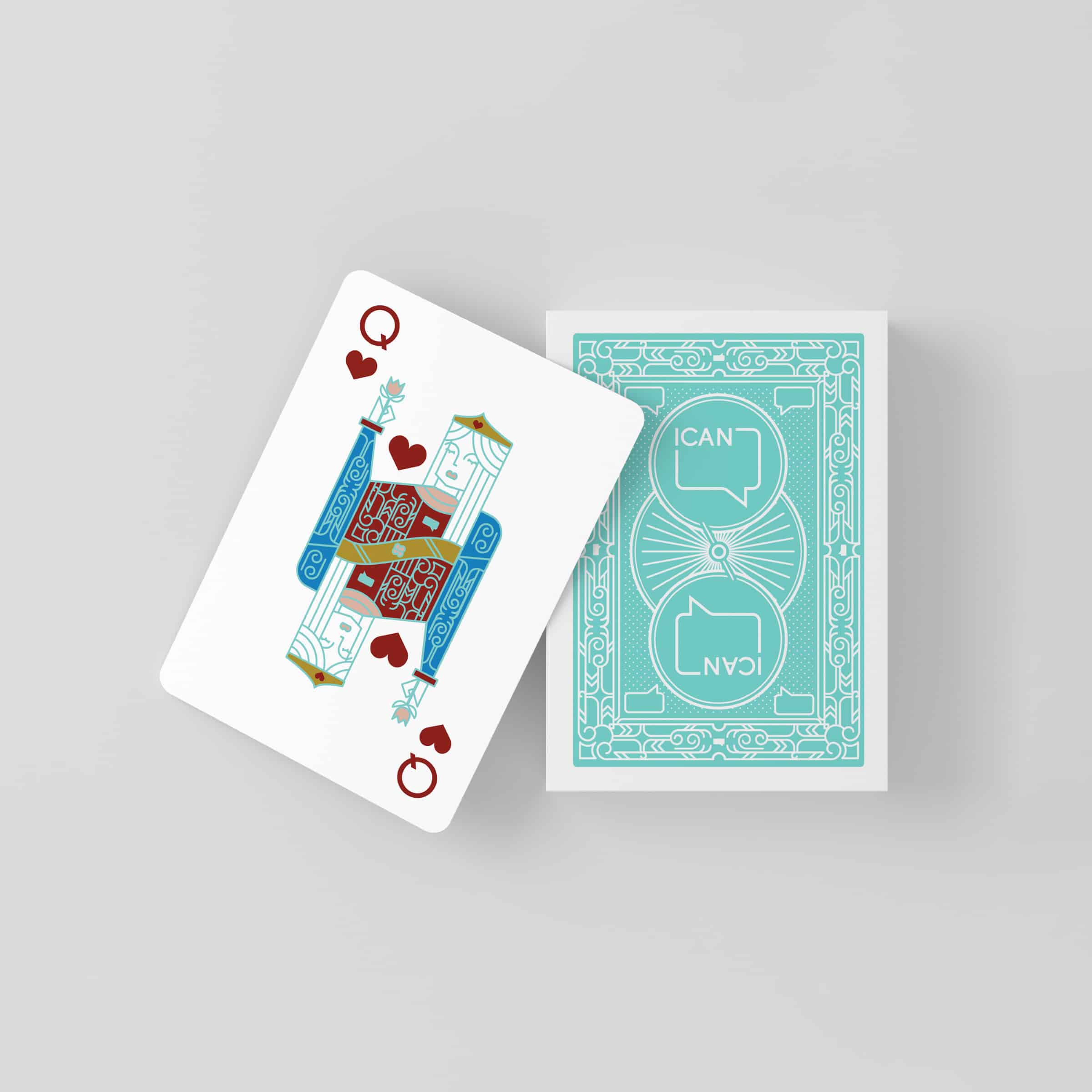 ICAN Custom Playing Cards by Stellen Design