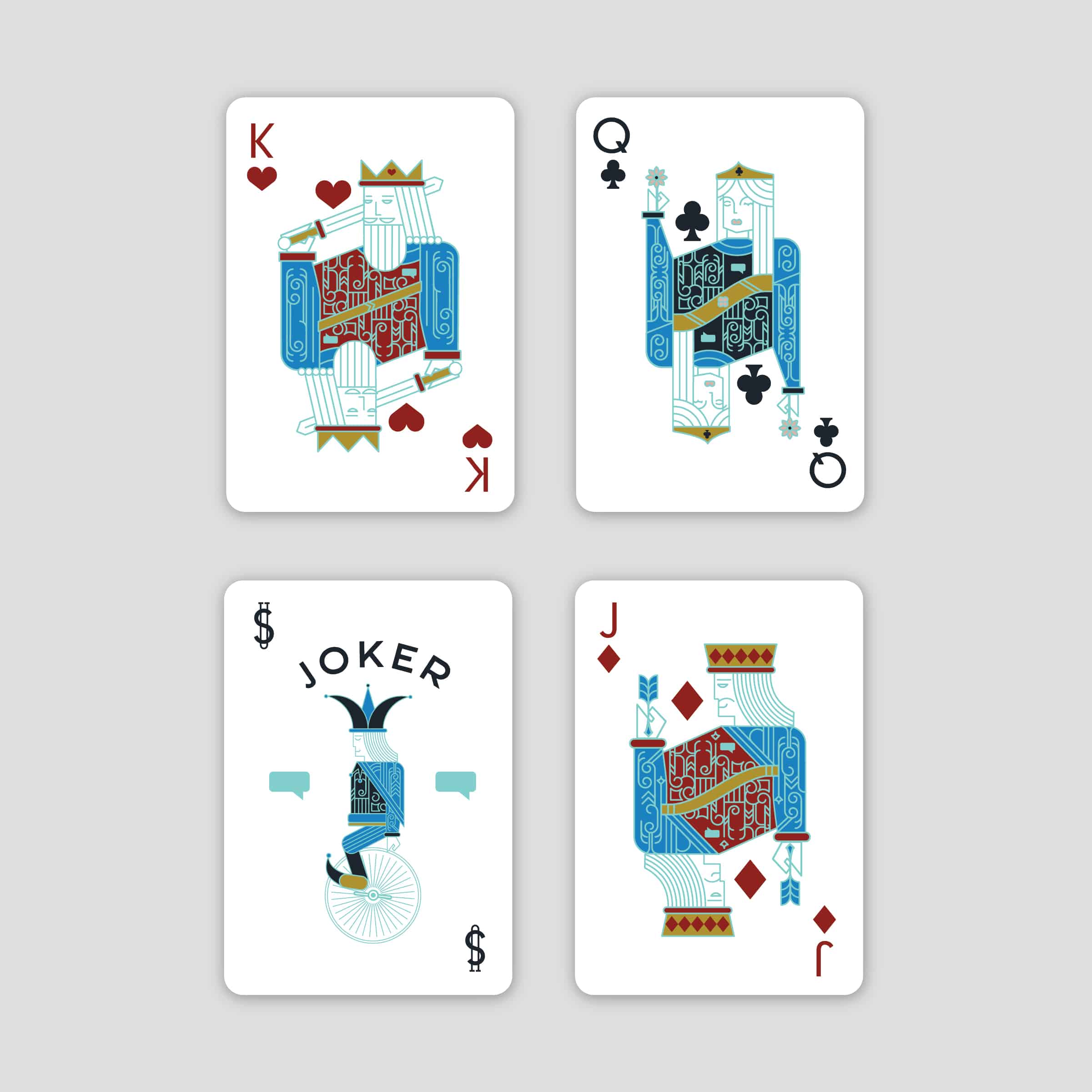 ICAN Custom Playing Cards by Stellen Design