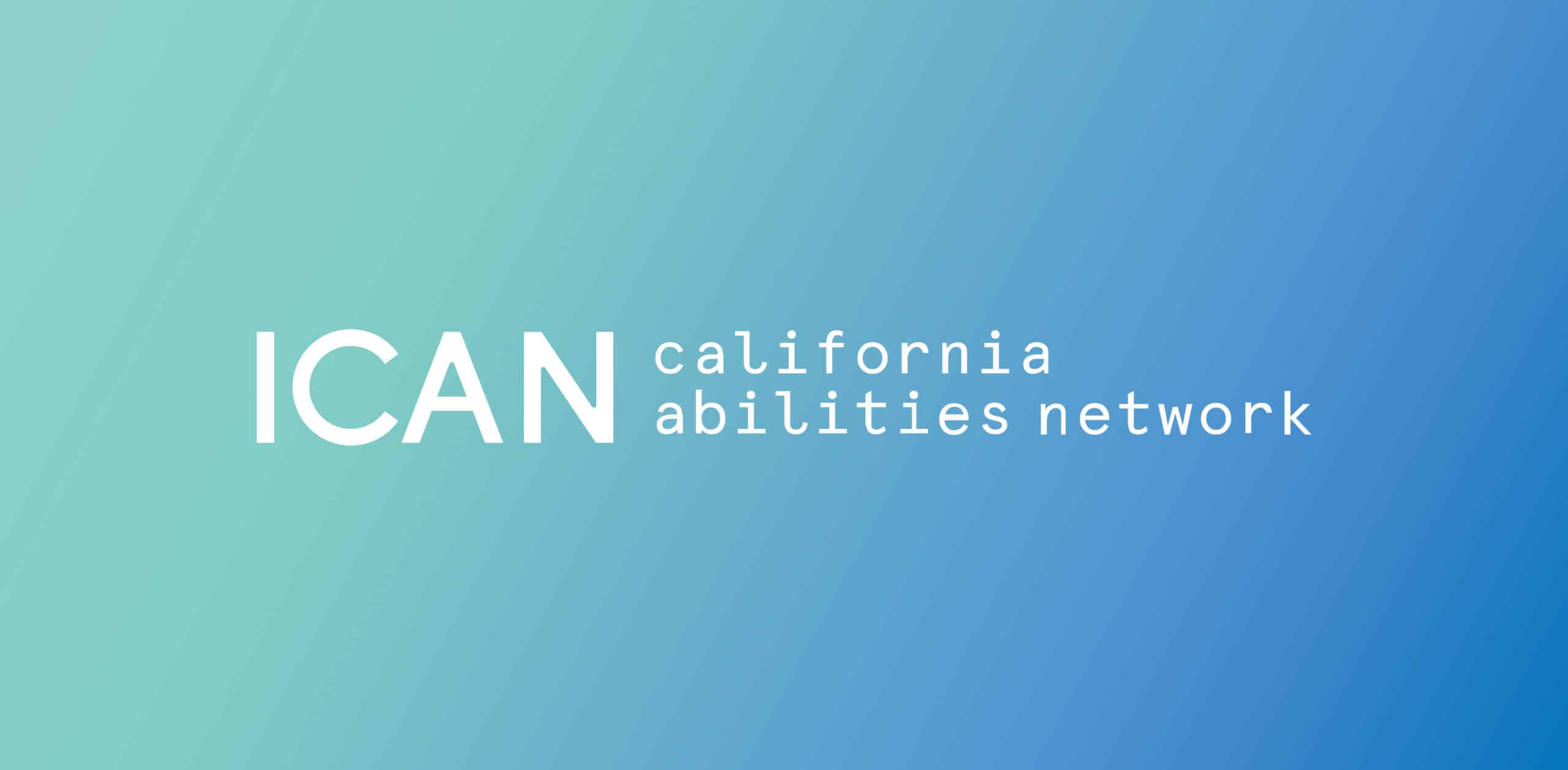 ICAN logo design, logo system, and branding designed by Stellen Design Branding and Logo Design agency in Los Angeles