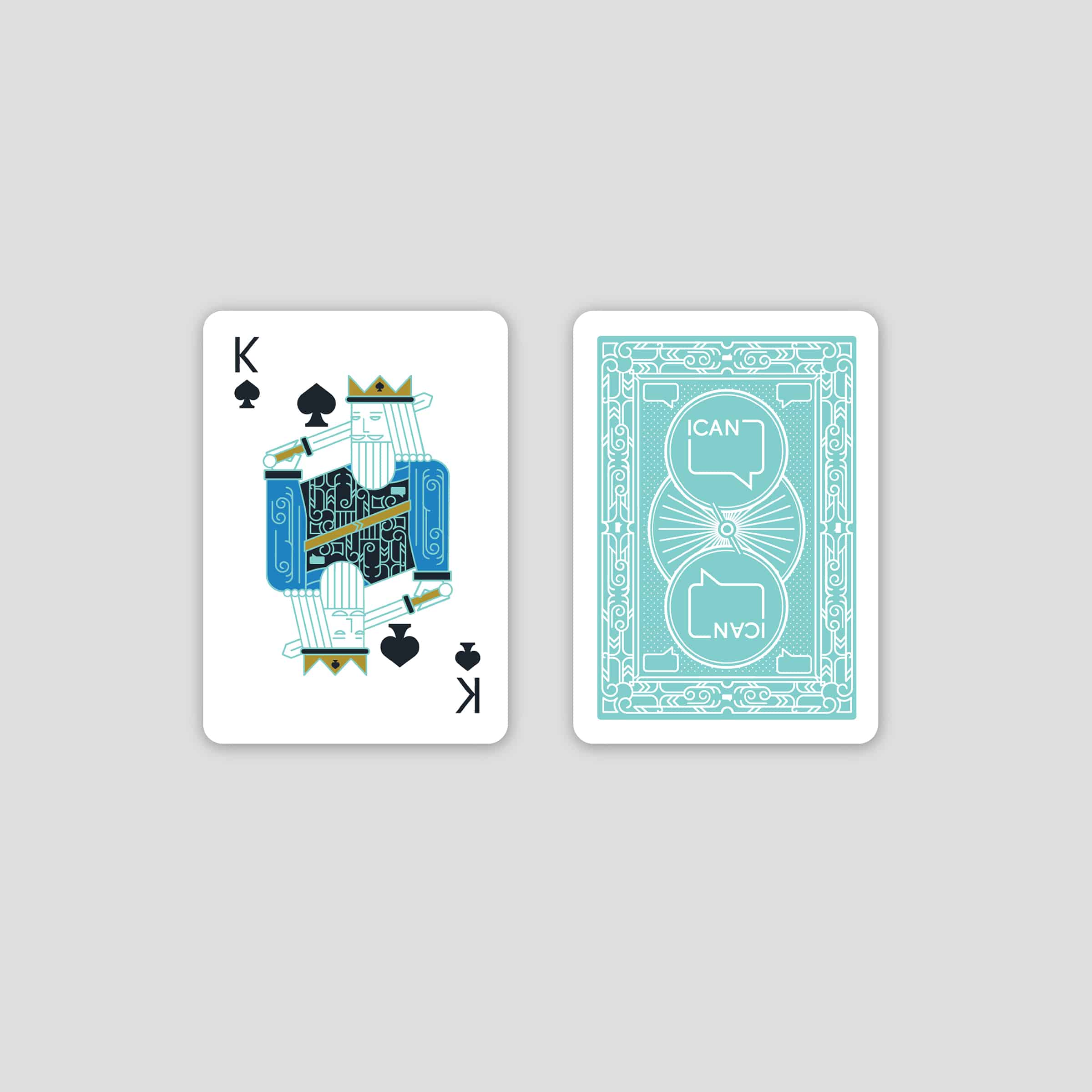 ICAN Custom Playing Cards by Stellen Design