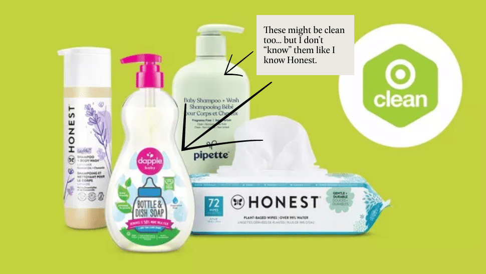 image of comparison of different child soap brands