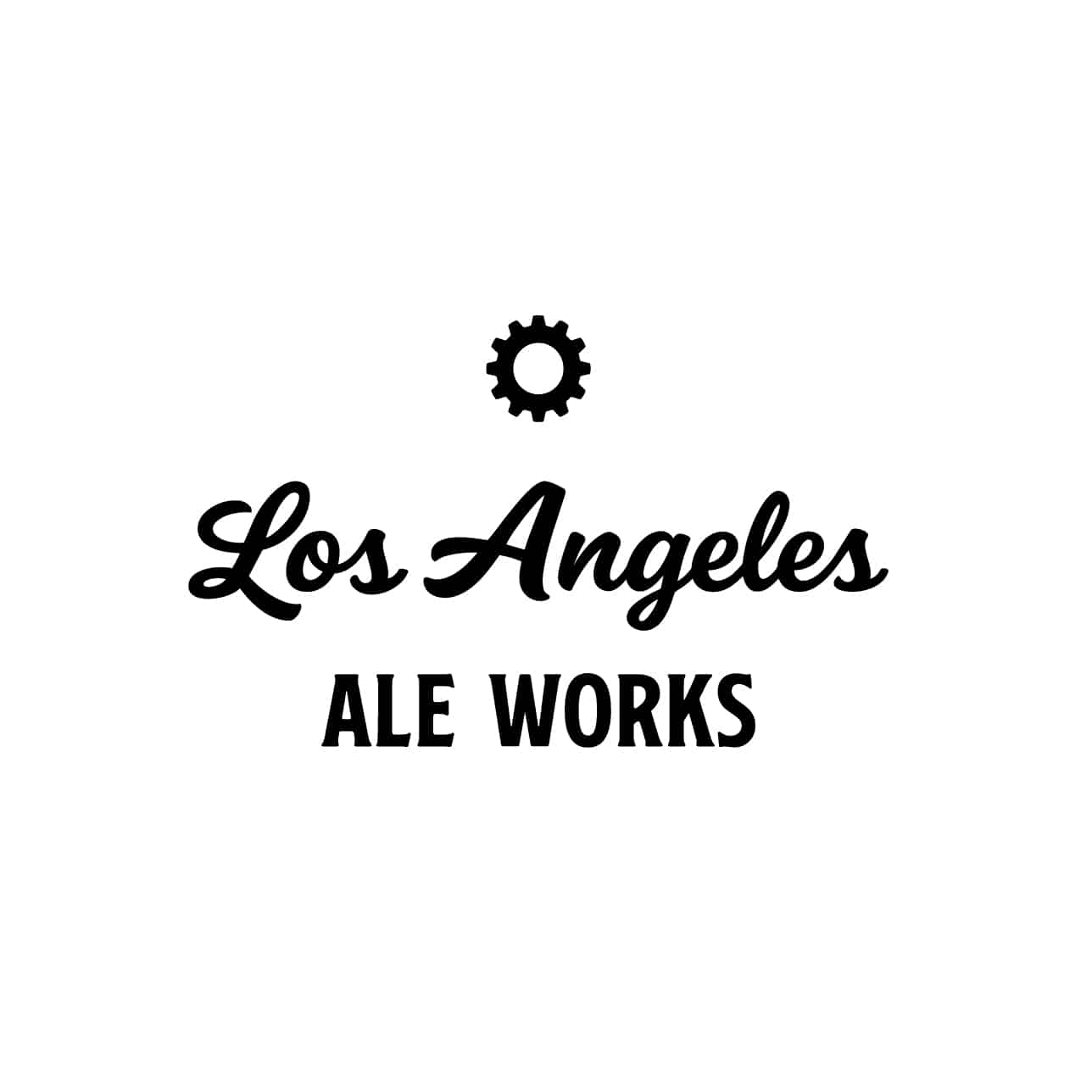 Logo Design for LA Ale Works by Stellen Design Hospitality Branding Agency in Los Angeles