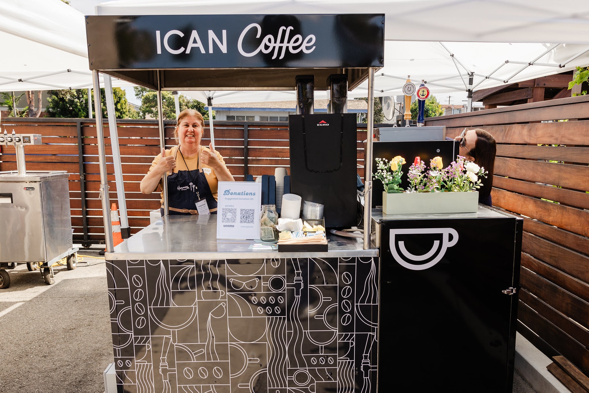 Photo ICAN Coffee by Stellen Design Hospitality Branding Firm Specializing in Logo Design for Restaurants in Los Angeles California