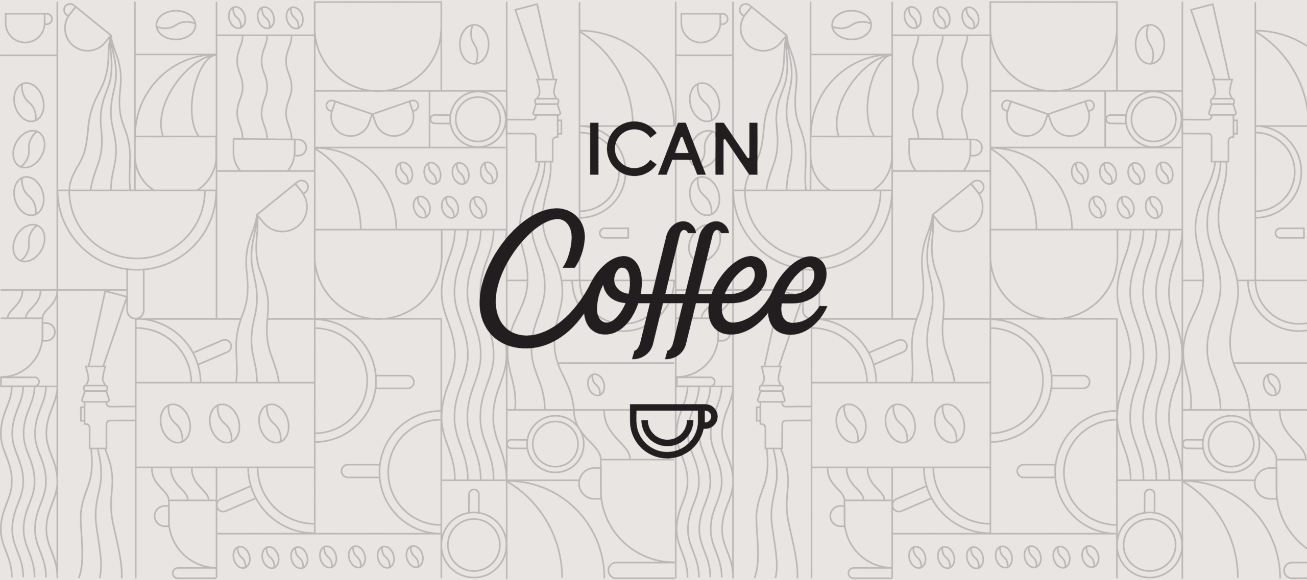 ICAN Coffee by Stellen Design Hospitality Branding Firm Specializing in Logo Design for Restaurants in Los Angeles California