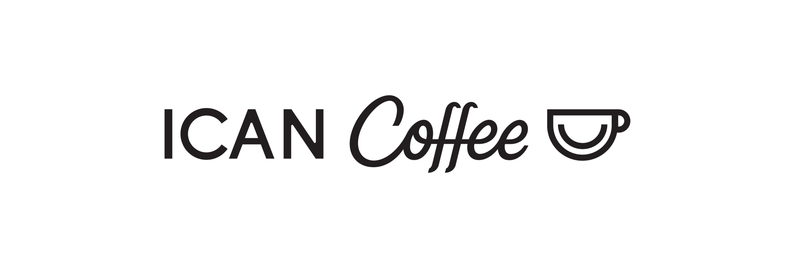 ICAN Coffee by Stellen Design Hospitality Branding Firm Specializing in Logo Design for Restaurants in Los Angeles California
