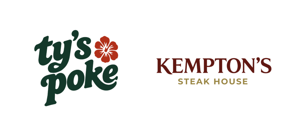 Logos example by Stellen Design Hospitality Branding Agency in Los Angeles
