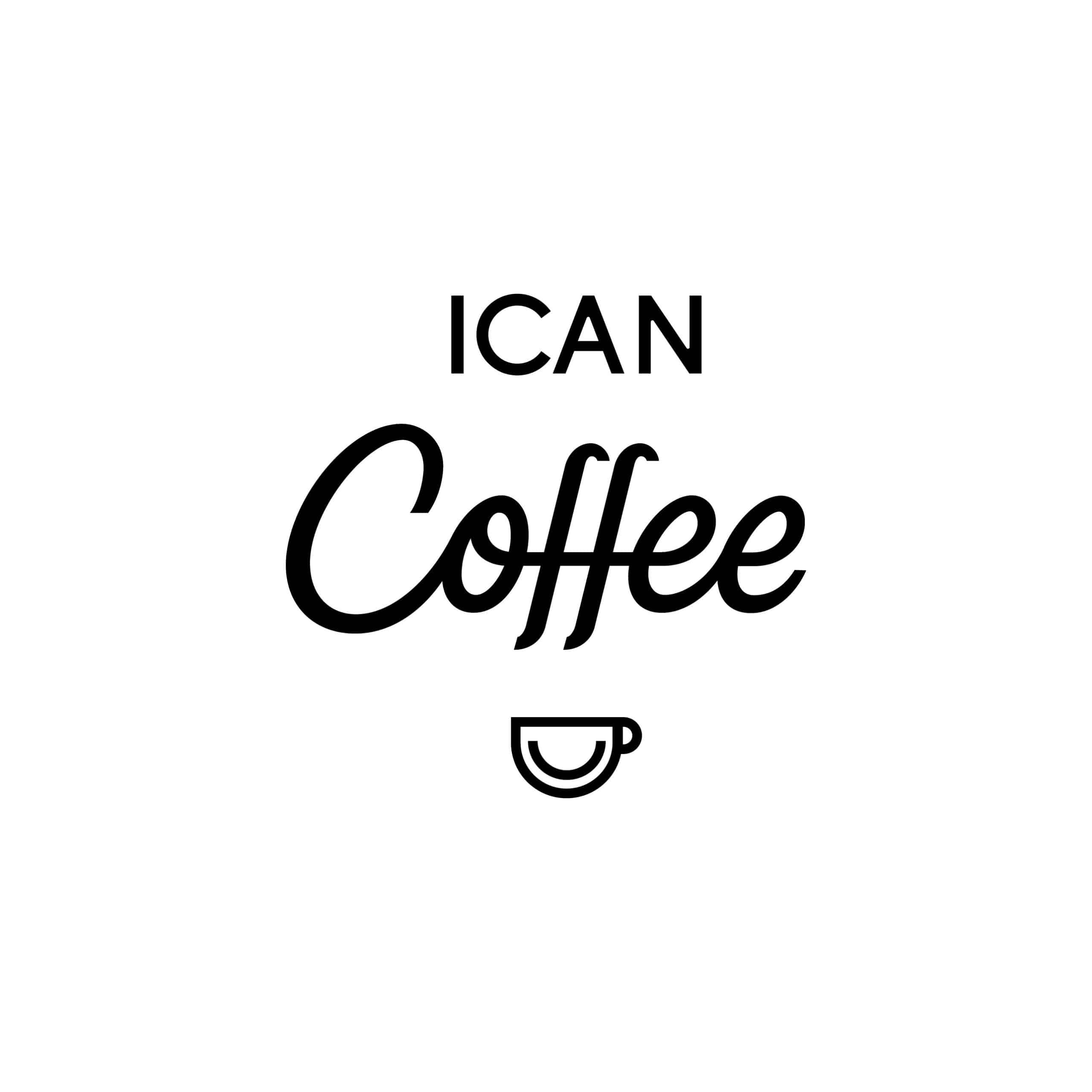 ICAN Coffee by Stellen Design Hospitality Branding Firm Specializing in Logo Design for Restaurants in Los Angeles California